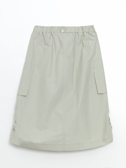 LCW Kids Beli Lastikli Kız Çocuk Kargo Etek - S5L336Z4-YYN