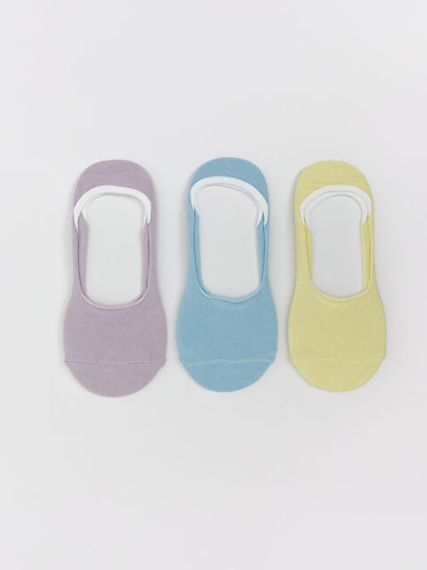 LCW ECO Kız Çocuk Babet Çorap 3'lü - S5L370Z4-FWW