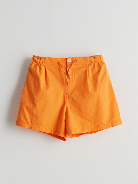 LCW Kids Beli Lastikli Kız Çocuk Şort - S5L392Z4-KY0