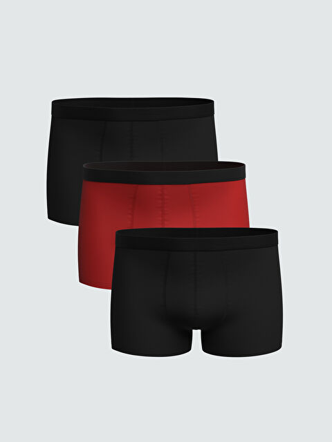 LCW ECO Standart Kalıp Pamuklu Esnek Erkek Boxer 3'lü - S5L466Z8-F9C