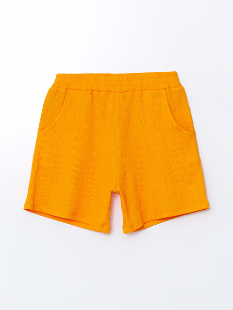 LCW Kids Girls' Shorts with Elastic Waist - S5L482Z4-KY0