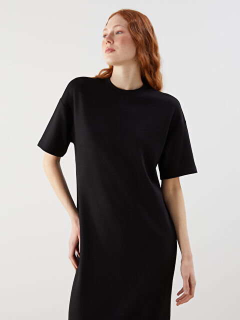 LCW Vision Bisiklet Yaka Elbise - S5L635Z8-CVL