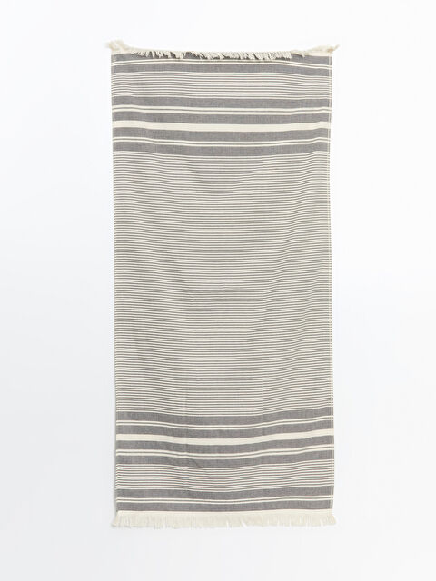 LCW ACCESSORIES Püsküllü Erkek Plaj Havlusu 70x150 cm