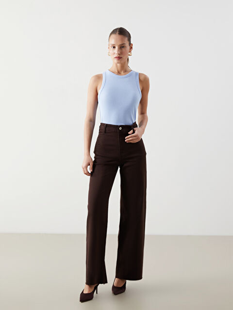 LCW Jeans Wideleg Kadın Jean Pantolon - S5L741Z8-HDT