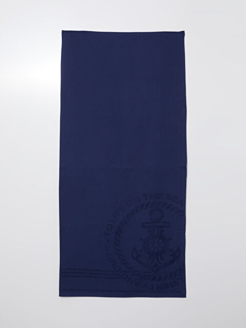 LCW ECO Baskılı Erkek Plaj Havlusu 70x140 cm - S5L746Z8-CRP