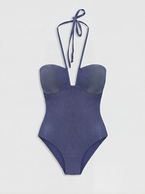 LCW DREAM Simli Çıkarılabilir Pedli Kadın Mayo