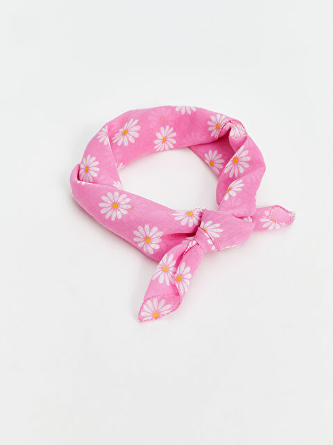 LCW ECO Çiçek Desenli Kadın Fular - S5LB85Z8-LT4