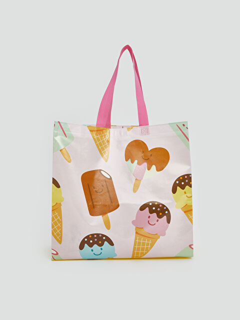 LCW ECO Baskılı Kadın Alışveriş Çantası