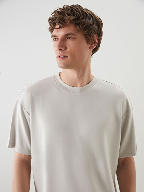 LCW Vision Bisiklet Yaka Kısa Kollu Erkek Tişört - S5LD31Z8-VDJ