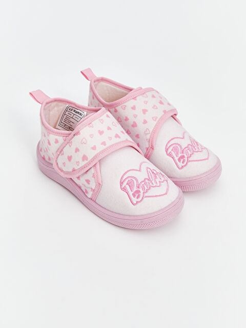 LCW STEPS Barbie Baskılı Kız Bebek Panduf - S5LE01Z1-SG8