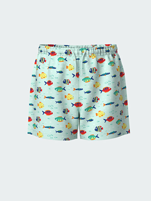 LCW ECO Beli Lastikli Erkek Çocuk Yüzme Şort - S5LE41Z1-LQQ