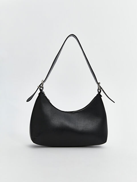 LCW ECO Deri Görünümlü Kadın Baget Çanta - S5LE84Z8-CVL