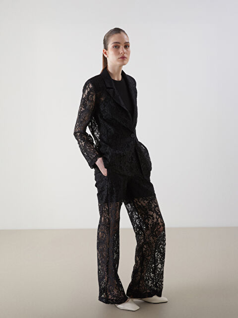 LCWAIKIKI Classic Patterned Women's Jacket - S5LF23Z8-CVL