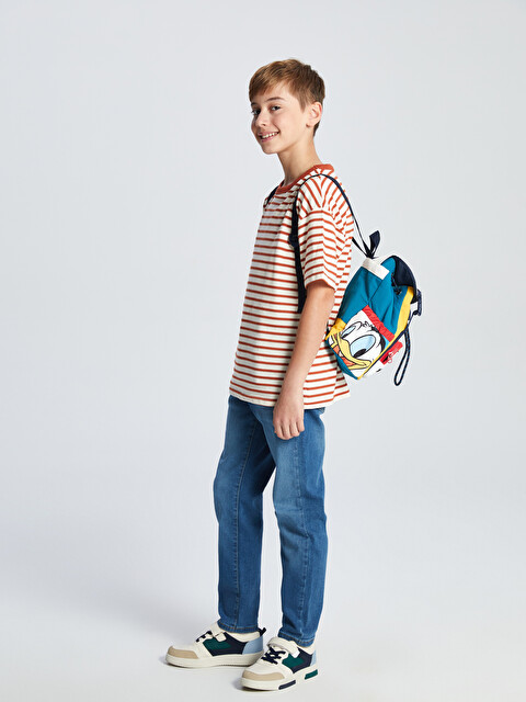 LCW ACCESSORIES Sarı Goofy Baskılı Erkek Çocuk Sırt Çantası