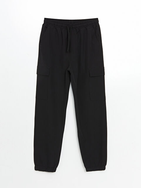 LCW Kids Elasticated Waist Boys' Cargo Jogger Pants - S5LG34Z4-RQL