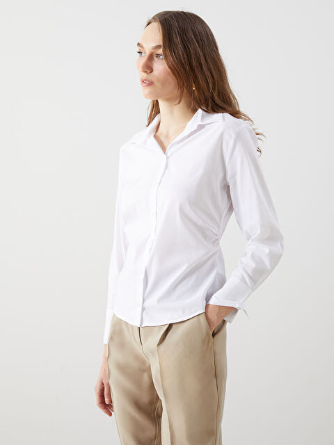 LCWAIKIKI Classic Poplin Kadın Gömlek - S5LG37Z8-Q6K