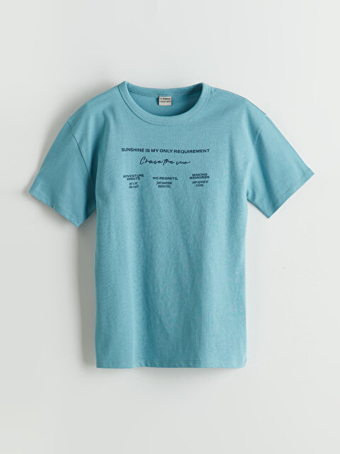 LCW Kids Crew Neck Boys' T-Shirt - S5LH02Z4-Z7W