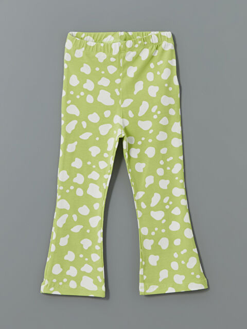 LCW ECO Kız Çocuk İspanyol Paça Tayt - S5LI63Z1-LRR