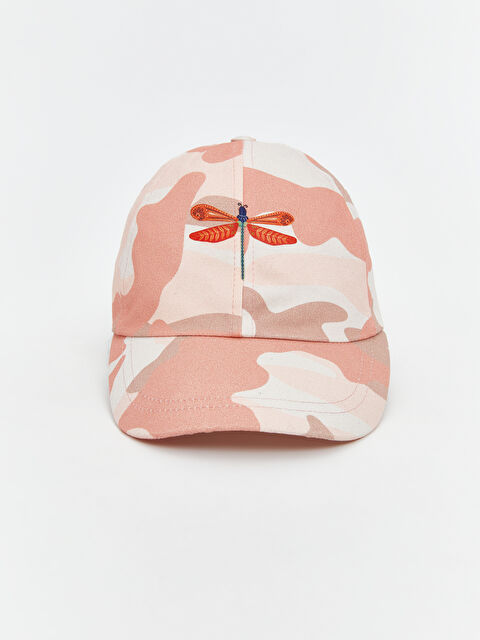 LCW ECO Kelebek Nakışlı Kadın Kep Şapka - S5LI81Z8-LT4