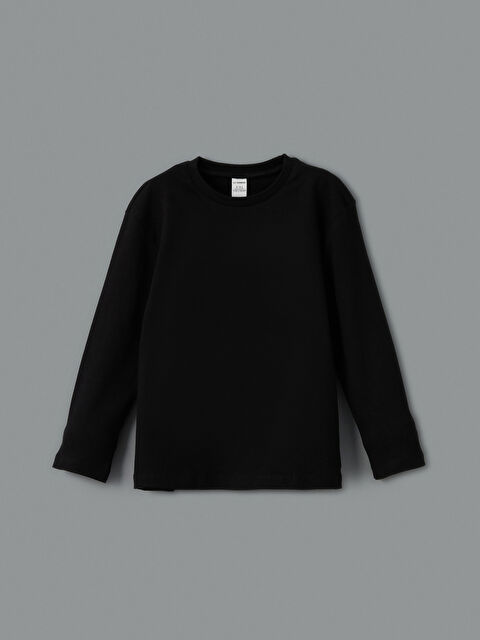 LCW Kids Bisiklet Yaka Erkek Çocuk Tişört - S5LI89Z1-CVL