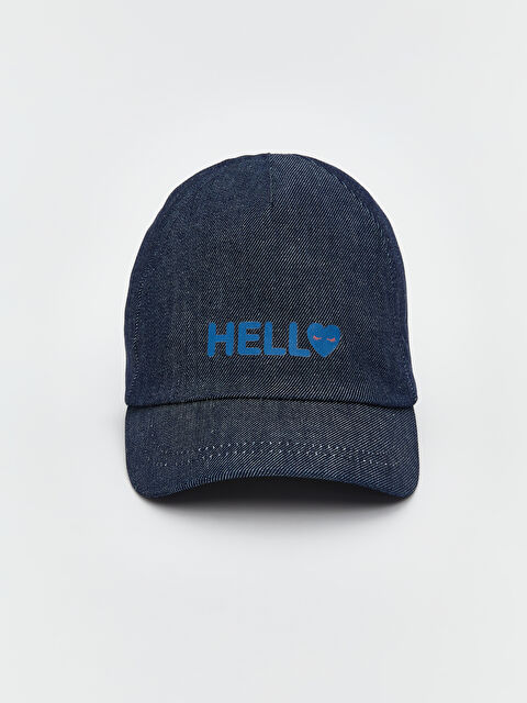 LCW ECO Baskılı Kız Çocuk Kep Şapka - S5LJ01Z4-DU2