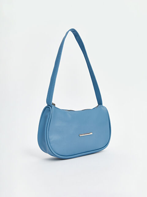 LCW ACCESSORIES Deri Görünümlü Kadın Baget Çanta - S5LJ62Z8-CSV