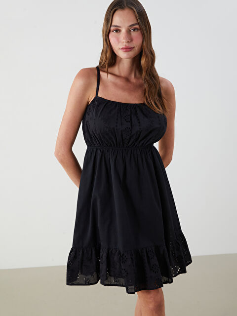 LCW Vision Rochie NEGRU Femeie - S5LK12Z8-CVL