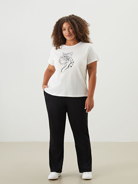 LCWAIKIKI Classic Beli Lastikli Kadın Eşofman Altı