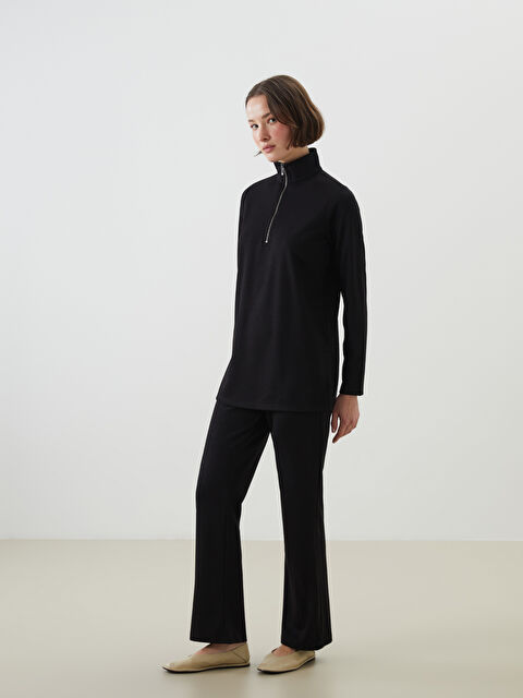 LCWAIKIKI Classic Beli Lastikli Kadın Eşofman Altı - S5LK41Z8-CVL