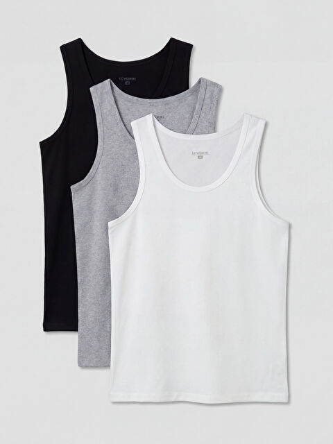 LC WAIKIKI U Yaka Penye Erkek Atlet 3'lü