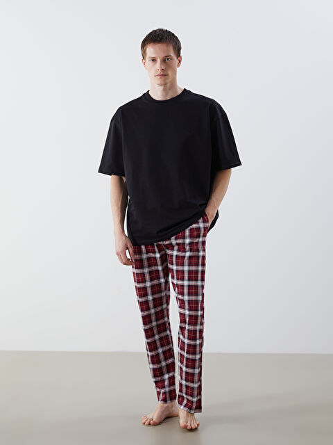 LC WAIKIKI Standart Kalıp Ekose Erkek Pijama Alt - S5LL98Z8-LQV