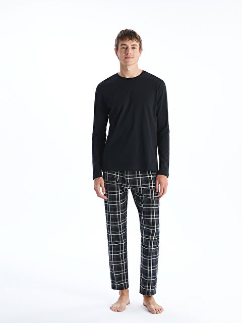 LC WAIKIKI Standart Kalıp Erkek Pijama Takımı - S5LM63Z8-CVL