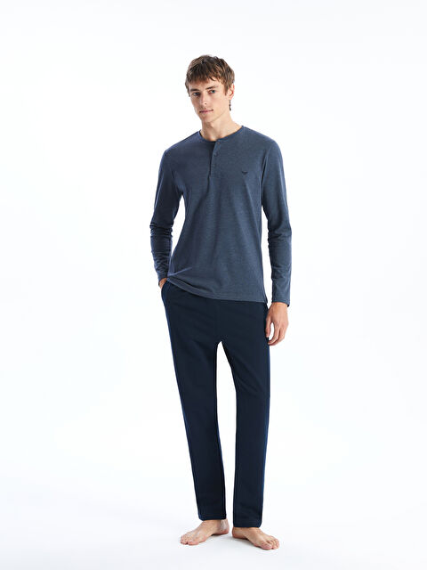 LC WAIKIKI Standart Kalıp Erkek Pijama Takımı - S5LM67Z8-DLT