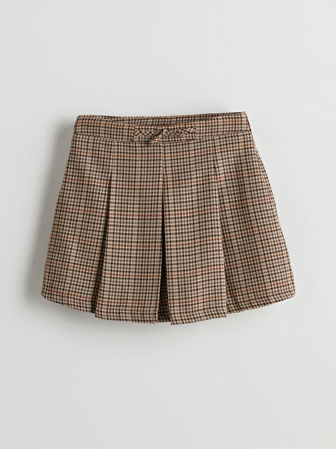 LCW Kids Pileli Kız Çocuk Şort Etek - S5LN95Z4-LLL