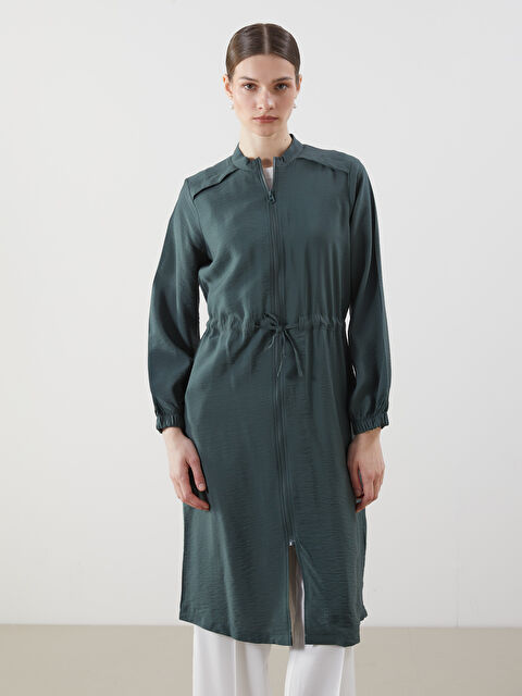 LCW Modest Hakim Yaka Kadın Gömlek Tunik - S5LO08Z8-CS4