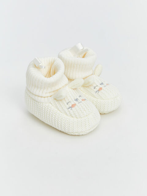 LCW STEPS Nakışlı Kız Bebek Çoraplı Ev Botu - S5LO37Z1-FDU