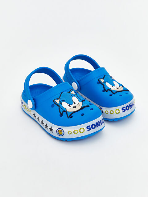 LCW STEPS Sonic Baskılı Erkek Bebek Plaj Sandaleti - S5LO47Z1-HGU