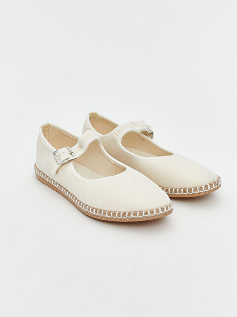 LCW STEPS Hasır Tabanlı Kadın Babet - S5LP33Z8-R81