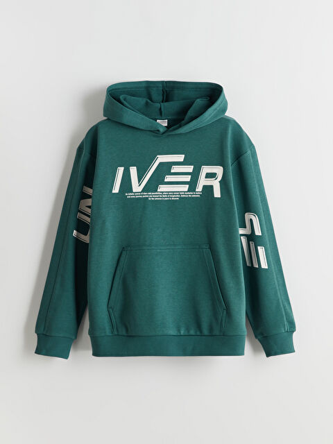 LCW Kids Kapüşonlu Erkek Çocuk Sweatshirt - S5LQ03Z4-ZBQ