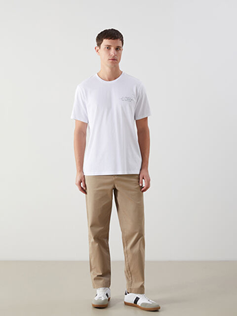 LCWAIKIKI Classic Standart Kalıp Gabardin Erkek Chino Pantolon - S5LQ06Z8-YAA