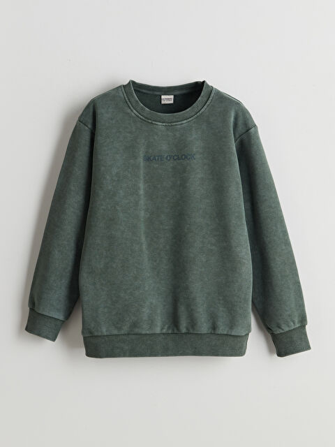 LCW Kids Bisiklet Yaka Erkek Çocuk Sweatshirt - S5LQ21Z4-GQQ