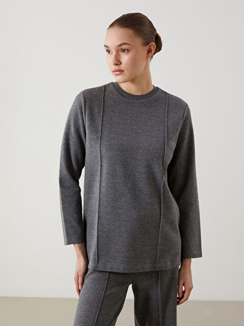 LCW Modest Bisiklet Yaka Kadın Tunik - S5LR25Z8-CWN