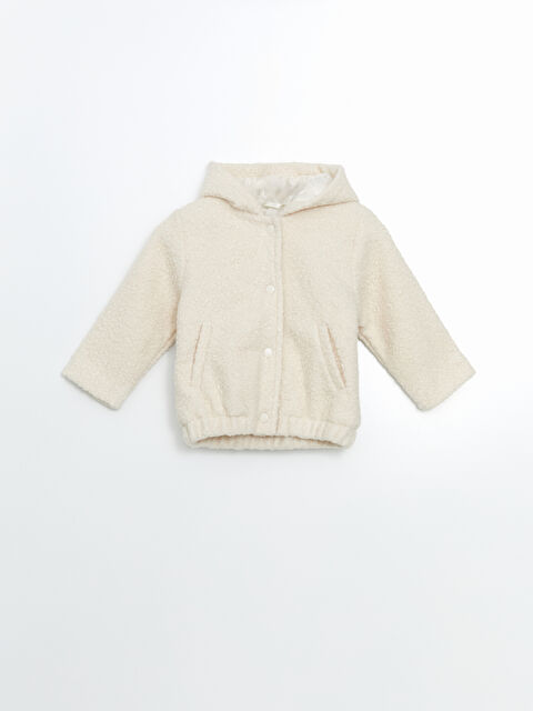 LCW Kids Kapüşonlu Kız Çocuk Bomber Ceket - S5LS06Z1-FRC