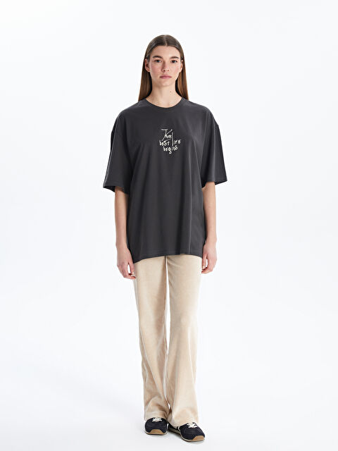 XSIDE Beli Lastikli Kadife Kadın Pantolon - S5LS21Z8-YMU