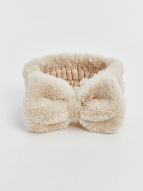 LCW ACCESSORIES Fiyonk Figürlü Pelüş Kadın Saç Bandı - S5LT63Z8-QBC