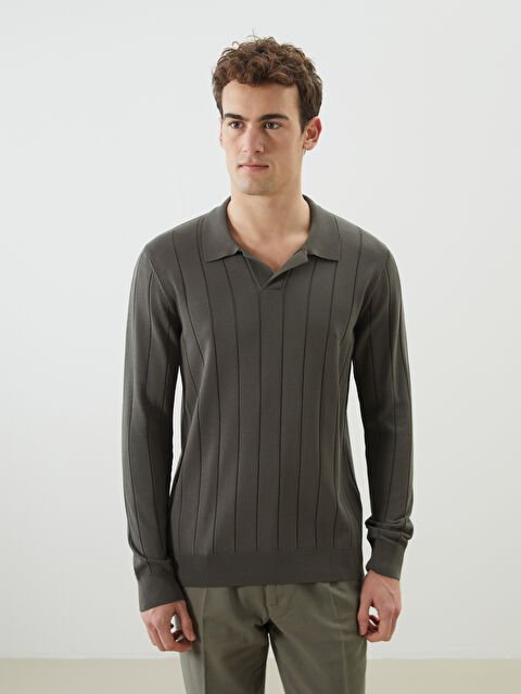 SOUTHBLUE Polo Yaka Erkek Triko Kazak - S5LT97Z8-F7Z