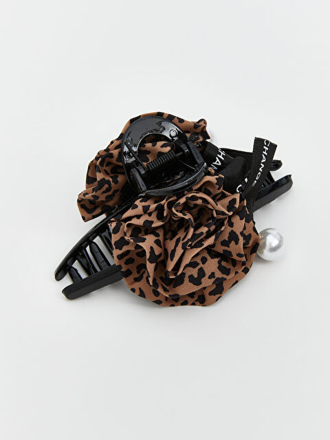 LCW ACCESSORIES Leopar Desenli Kadın Mandal Toka - S5LU31Z8-QBC