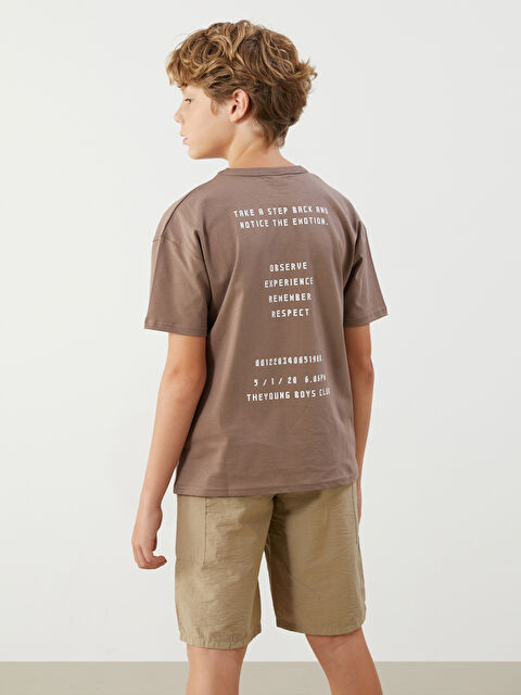 LCW Kids Bisiklet Yaka Erkek Çocuk Tişört - S5LU77Z4-Z4Z