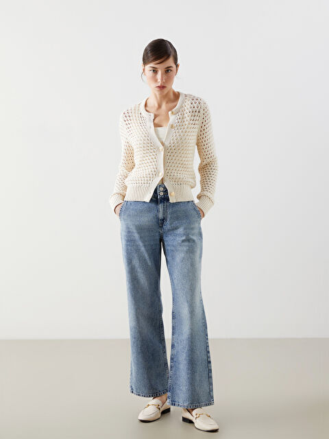 LCW Jeans Wideleg Kadın Jean Pantolon - S5LV48Z8-507