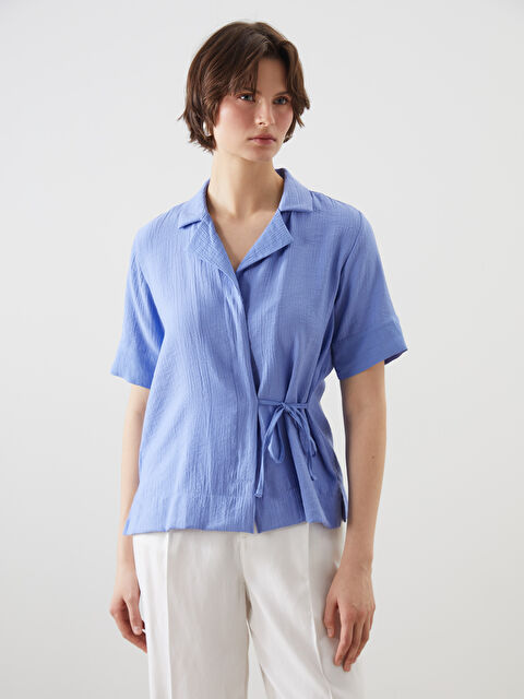 LCWAIKIKI Classic Dokulu Kadın Gömlek - S5LY64Z8-CVT